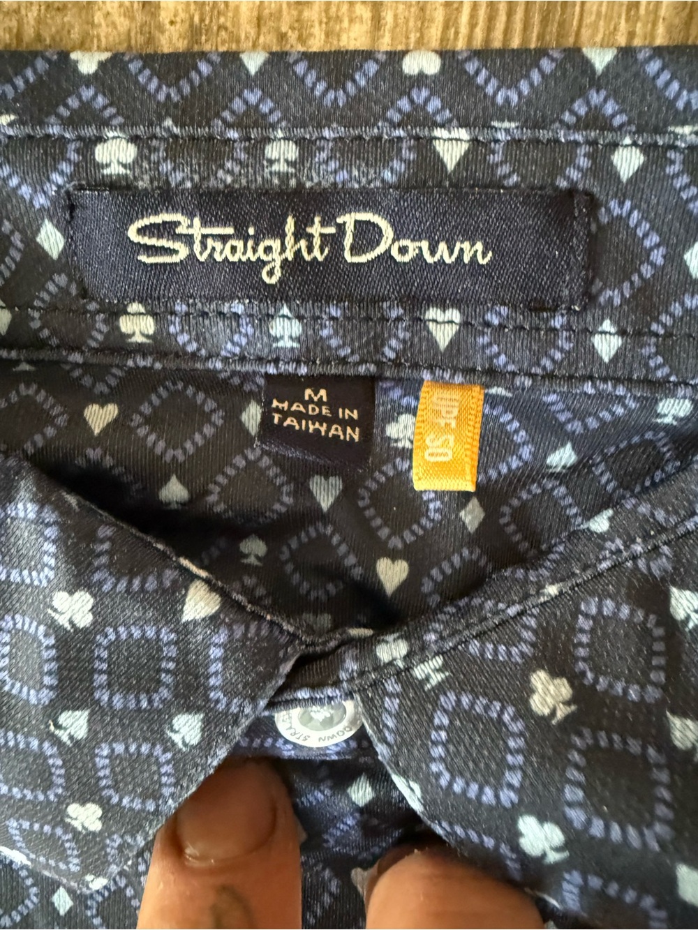 Straight Down UPF50 Golf Polo